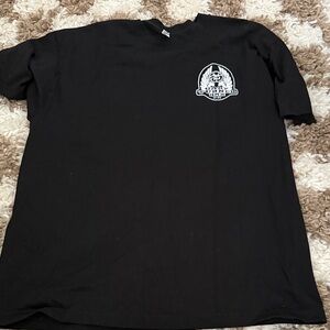 Classic Black Men's T-Shirt with Graphic